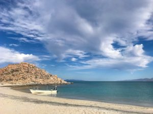 view of the beach