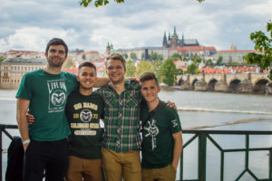 CSU students in Prague, Czech Republic