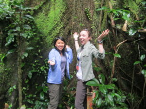 2 CSU students attending EARTH university in costa rica