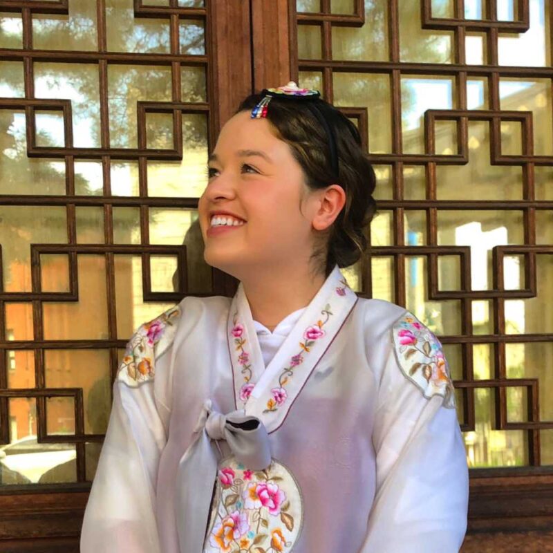 Lauren Robinson in South Korea