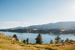 Horsetooth Reservoir in Fort Collins, Colorado
