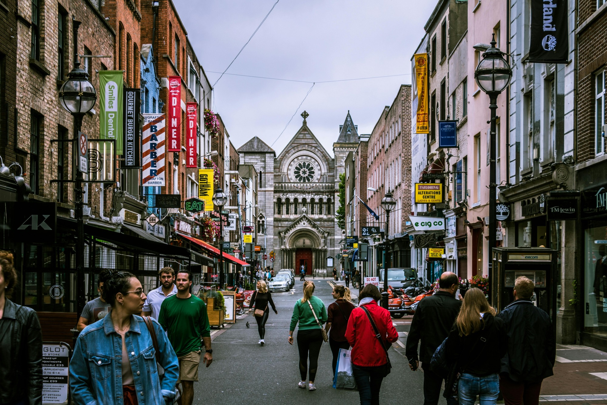 Dublin city street