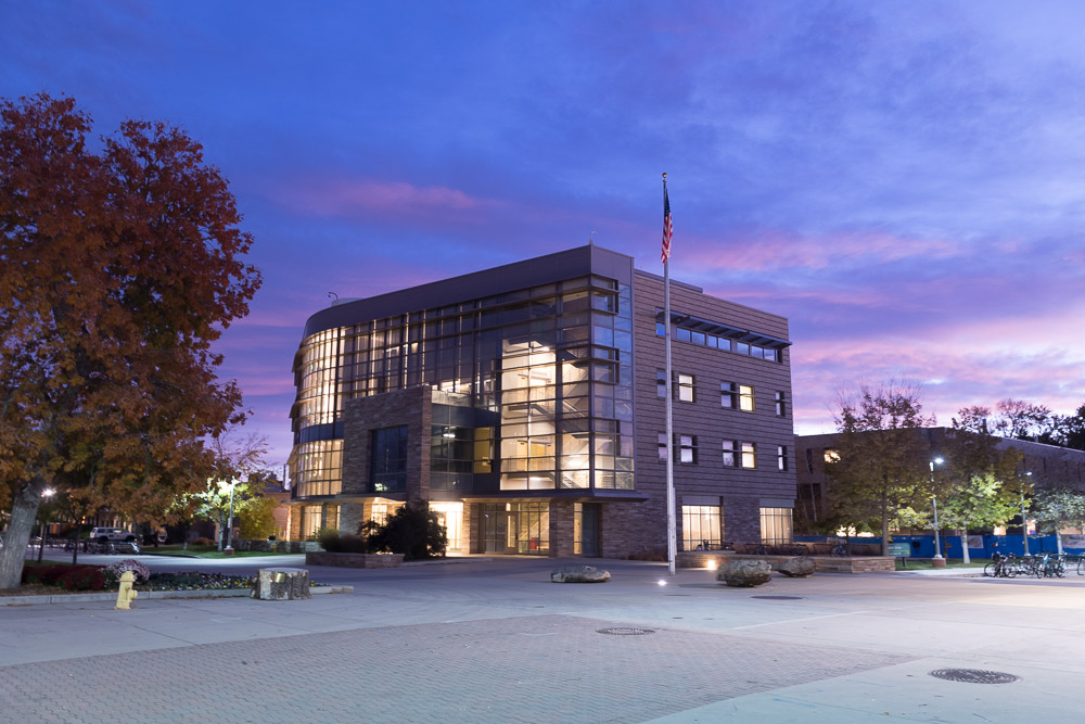 Computer Science Building at CSU. Computer Science is a popular major among international students